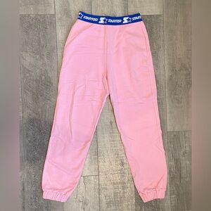 ZARA X STARTER Light Pink Sweatpants